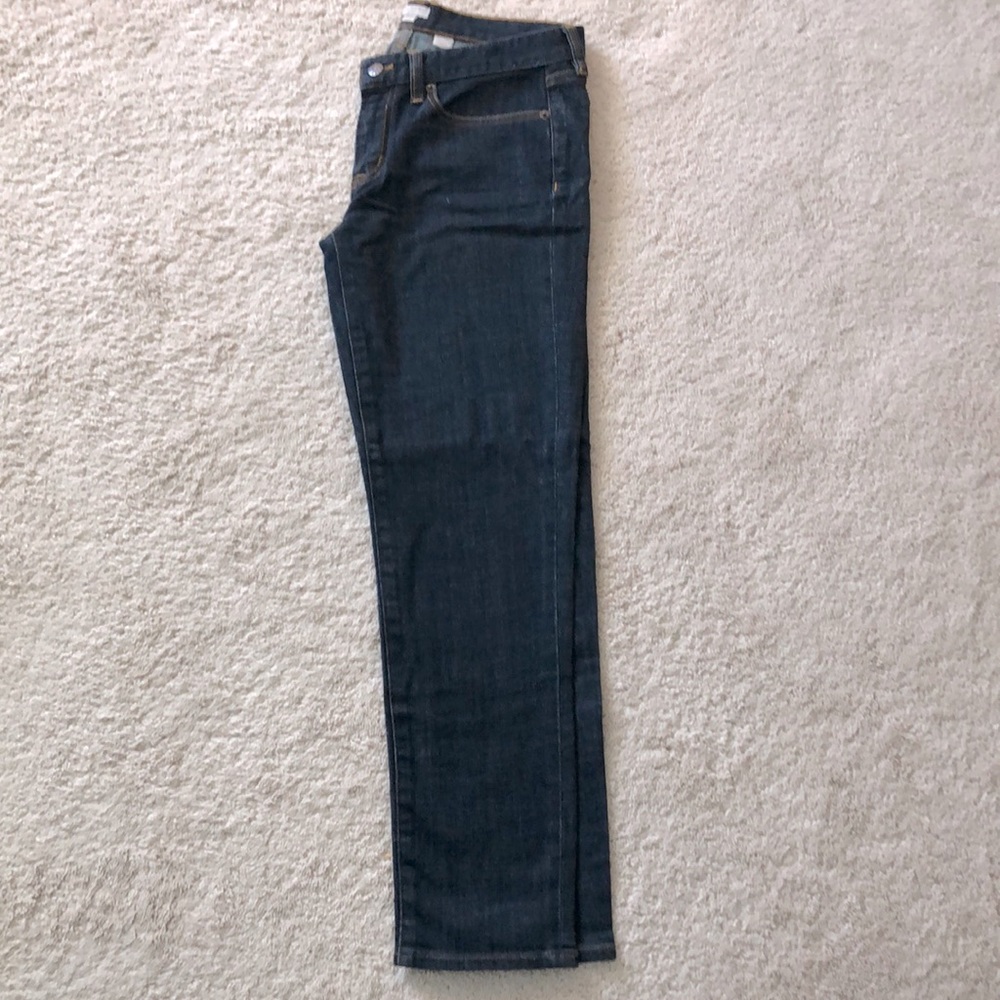 J Crew Toothpick jeans- dark rinse